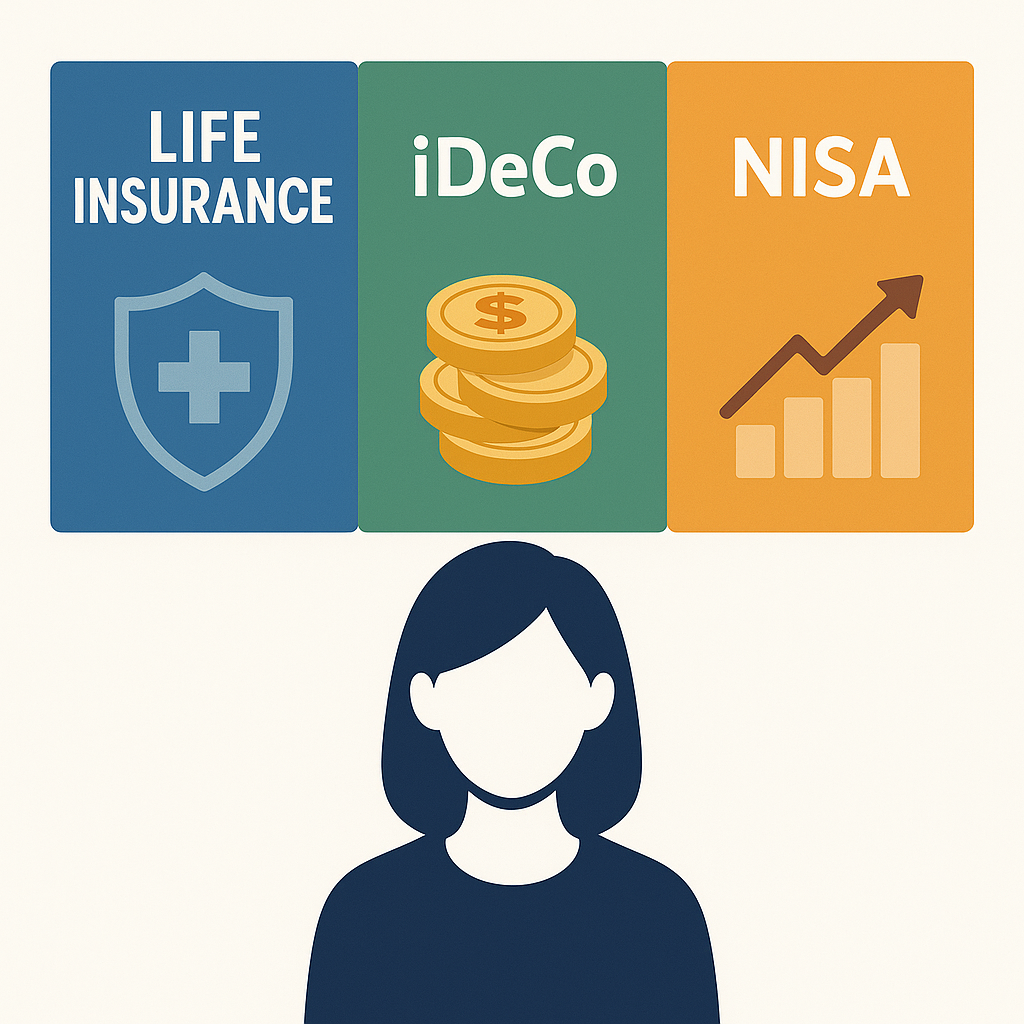 保険とiDeCo・NISAはどう違う？